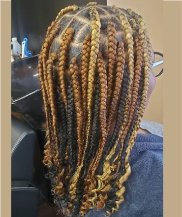 Square Box Braids